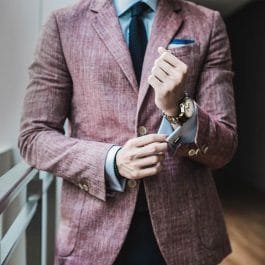 La Fiesta Para Hombre Es En Blazer